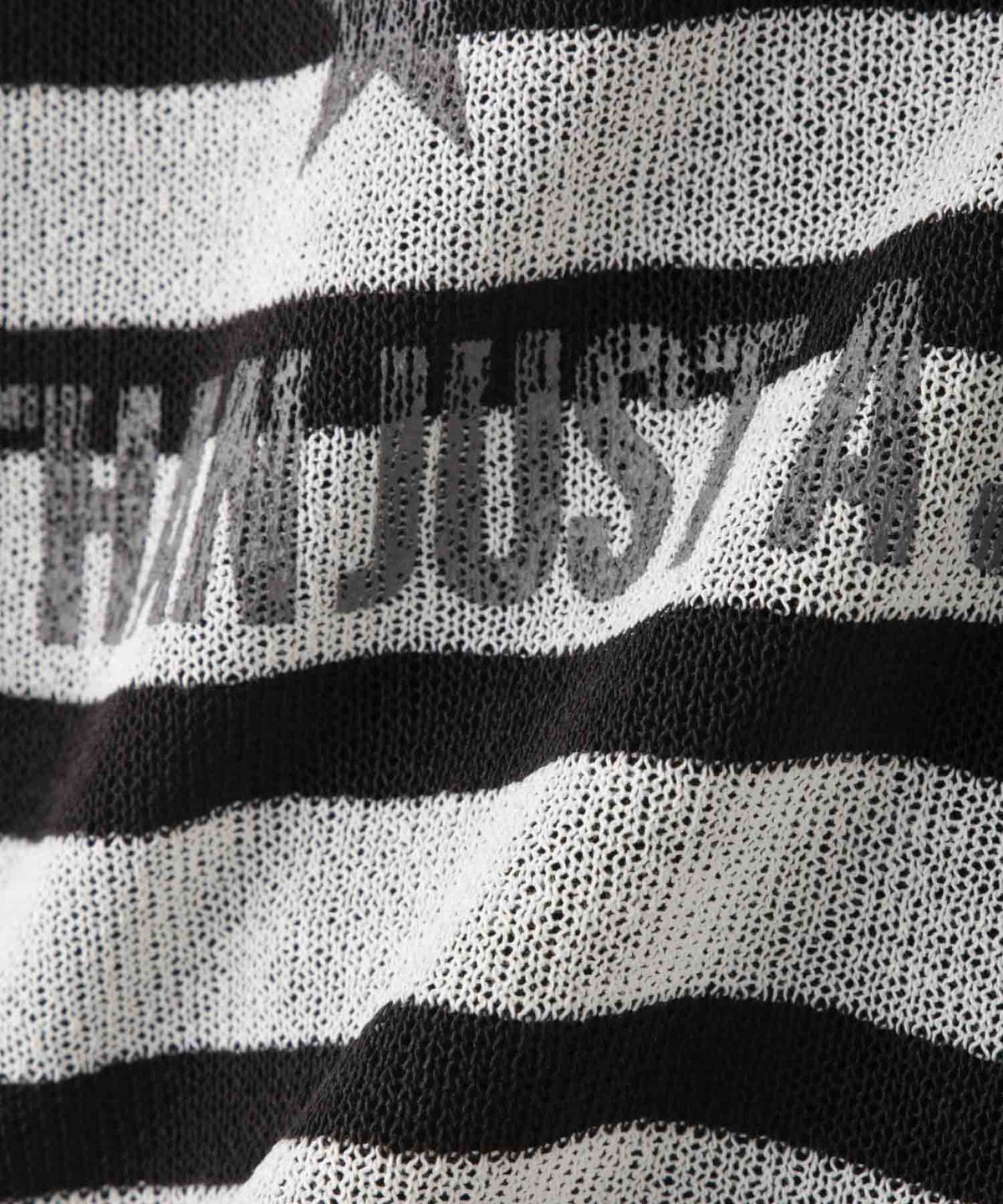 CONVERSE 透かしボーダーTシャツアンサンブル レディース