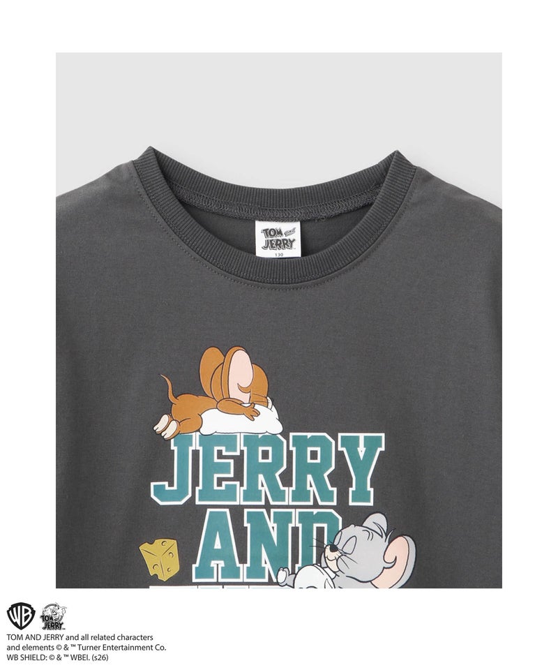 Tom and Jerry プリント半袖ルームウェア セットアップ キッズ商品画像-3