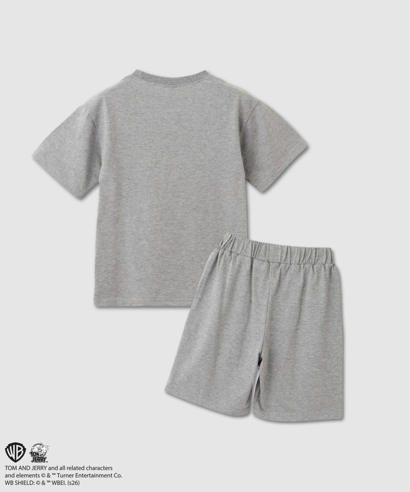 Tom and Jerry プリント半袖ルームウェア セットアップ キッズ商品画像-2