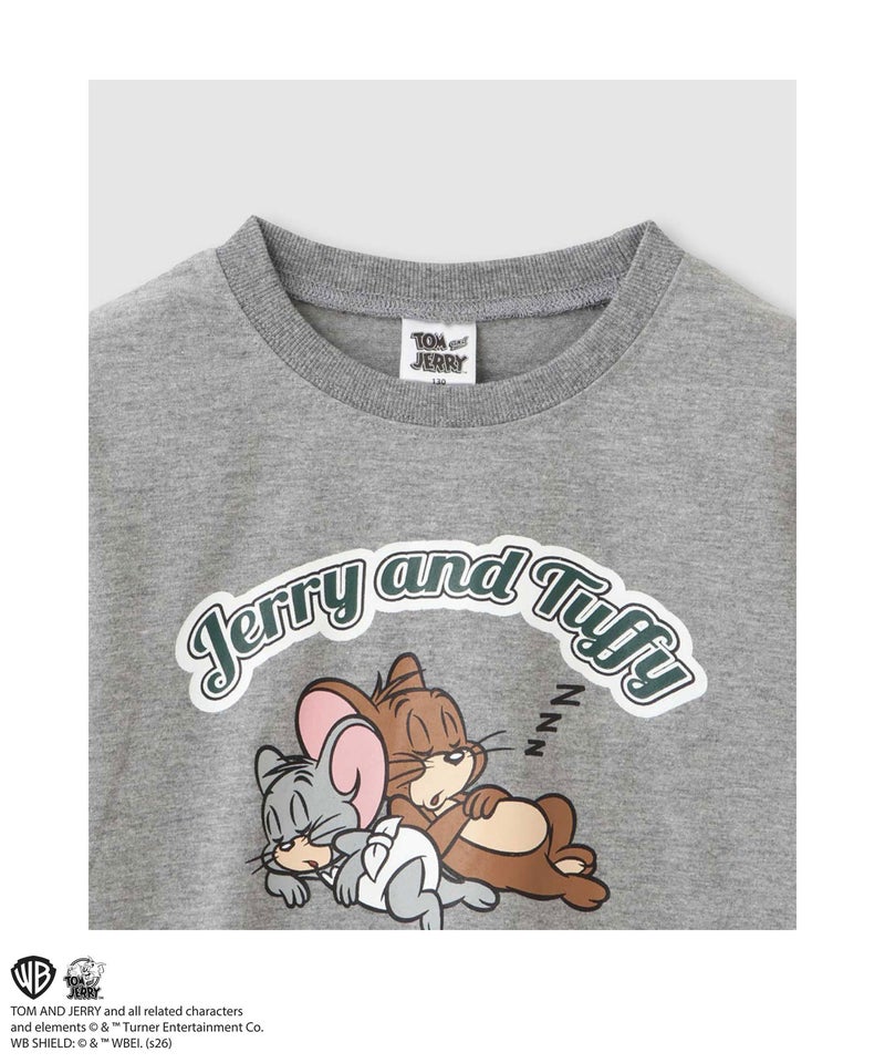 Tom and Jerry プリント半袖ルームウェア セットアップ キッズ商品画像-3