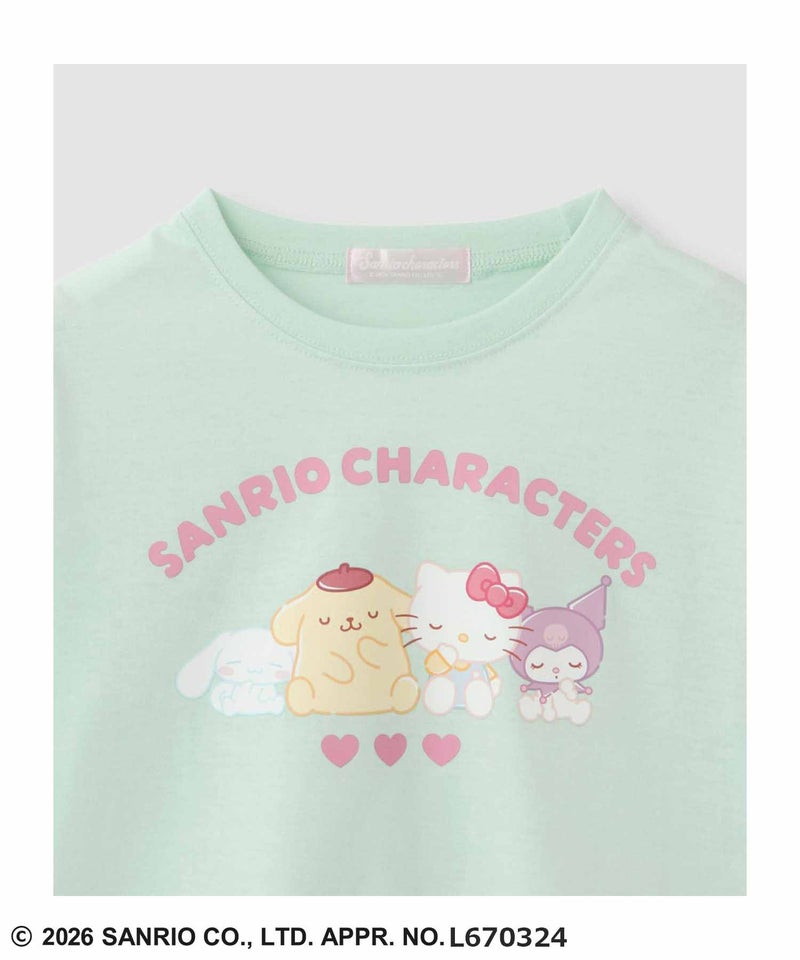 サンリオキャラクターズ 半袖ルームウェア セットアップ キッズ商品画像-3