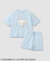 サンリオキャラクターズ シナモロール 半袖ルームウェア セットアップ キッズ商品サムネイル-1