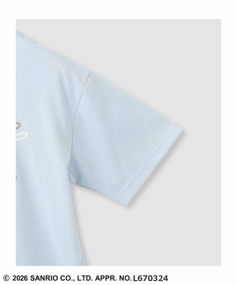 サンリオキャラクターズ シナモロール 半袖ルームウェア セットアップ キッズ商品画像-4