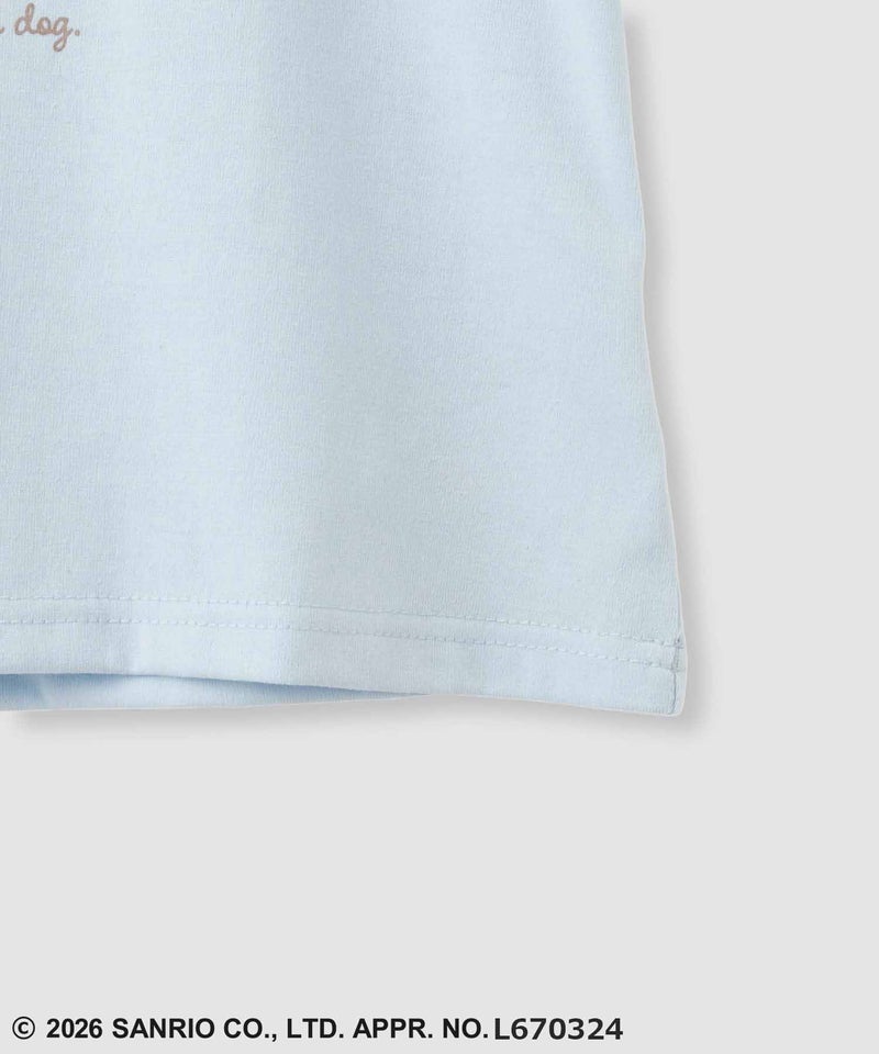 サンリオキャラクターズ シナモロール 半袖ルームウェア セットアップ キッズ商品画像-5