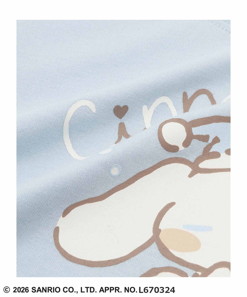 サンリオキャラクターズ シナモロール 半袖ルームウェア セットアップ キッズ商品画像-6