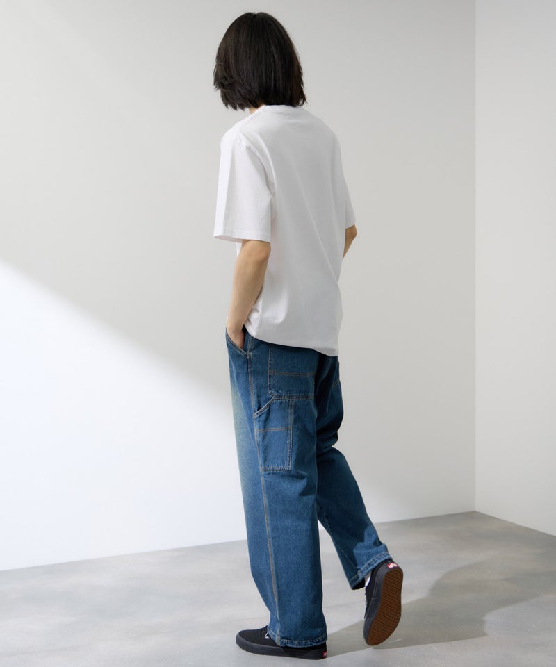 NAVY BCIコットン リラックスフィット 無地半袖Tシャツ メンズ メール便 対応商品商品画像-10