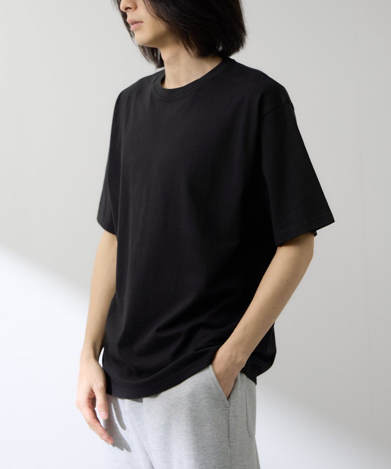 NAVY  BCIコットン リラックスフィット 無地半袖Tシャツ メンズ メール便 対応商品商品画像-14