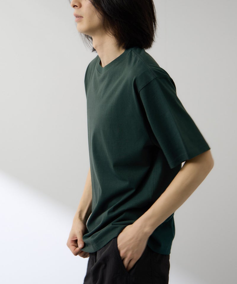 [期間限定価格]NAVY  BCIコットン リラックスフィット 無地半袖Tシャツ メンズ メール便 対応商品商品画像-17