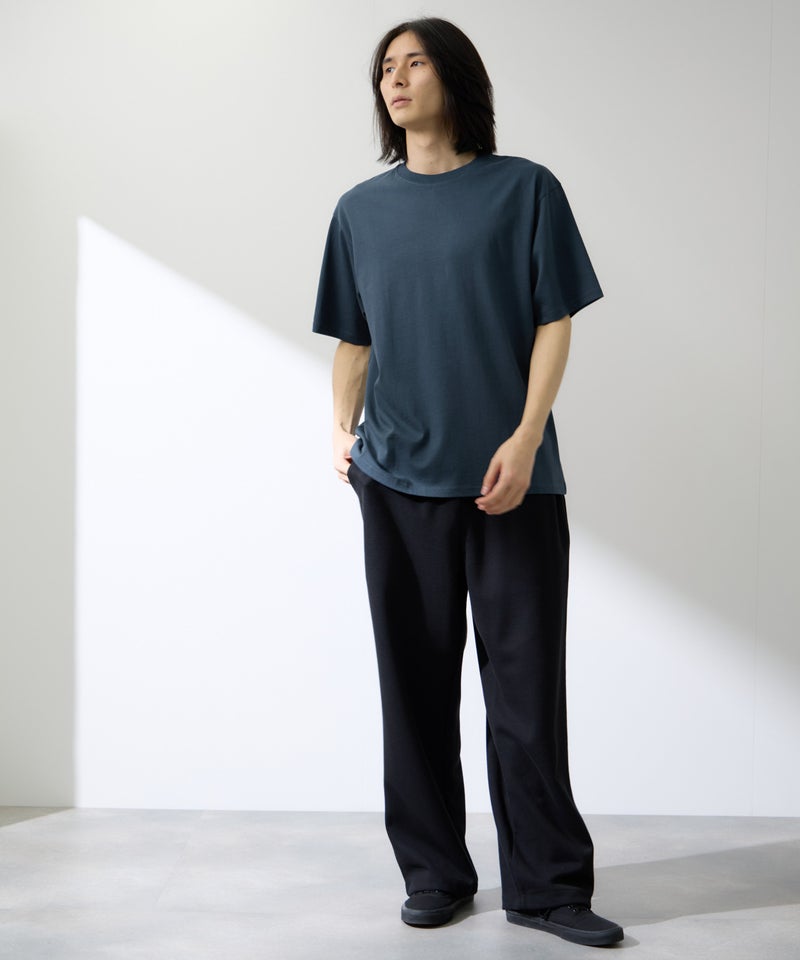 NAVY BCIコットン リラックスフィット 無地半袖Tシャツ メンズ メール便 対応商品商品画像-24