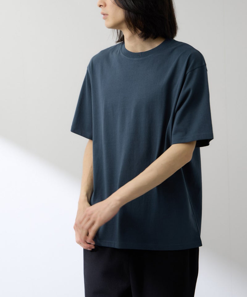 [期間限定価格]NAVY  BCIコットン リラックスフィット 無地半袖Tシャツ メンズ メール便 対応商品商品画像-24