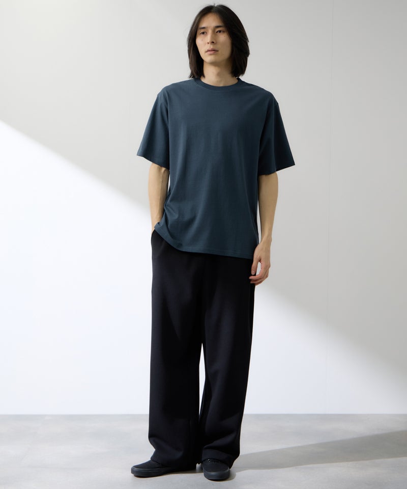 [期間限定価格]NAVY  BCIコットン リラックスフィット 無地半袖Tシャツ メンズ メール便 対応商品商品画像-26