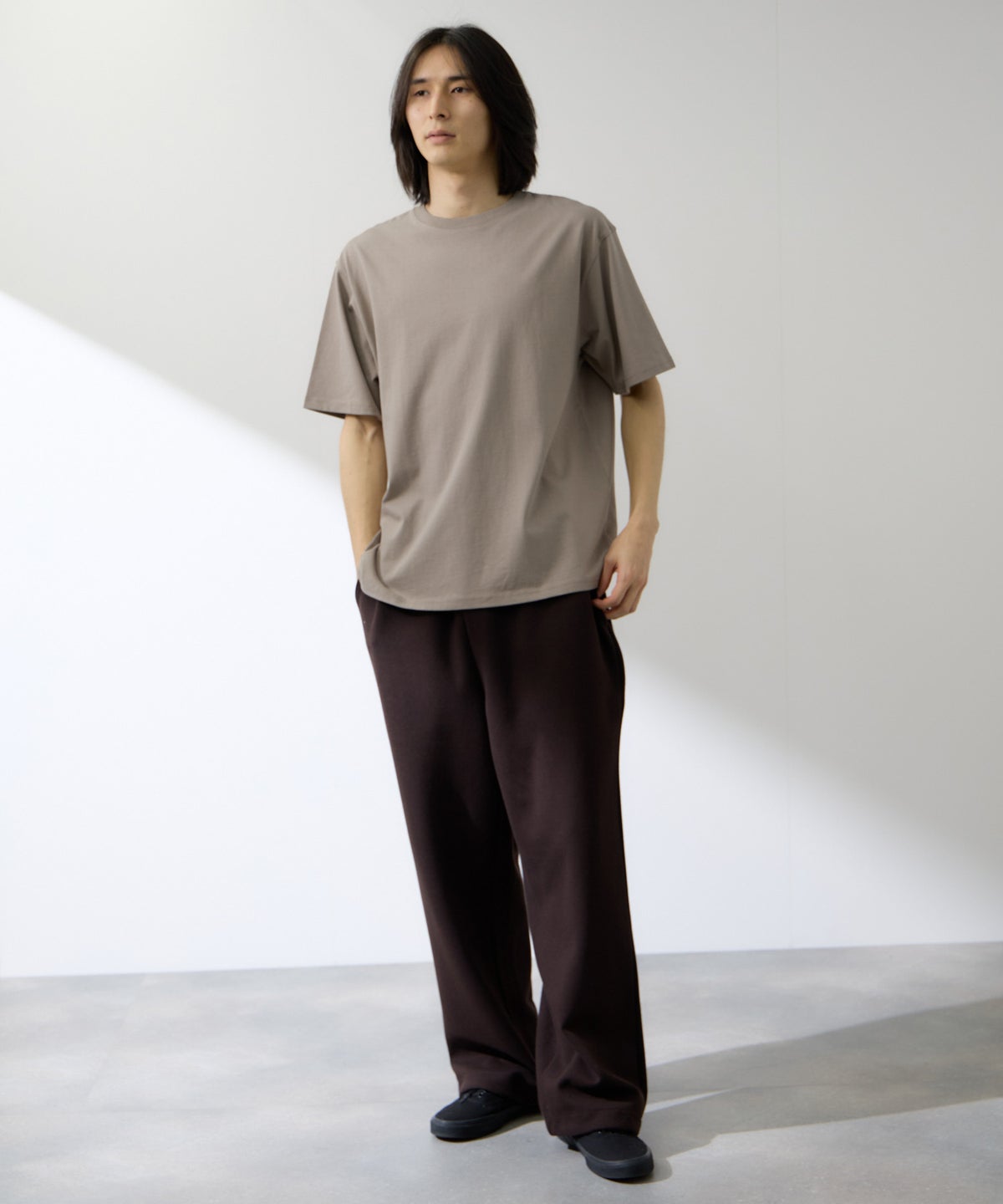 NAVY BCIコットン リラックスフィット 無地半袖Tシャツ メンズ メール便 対応商品