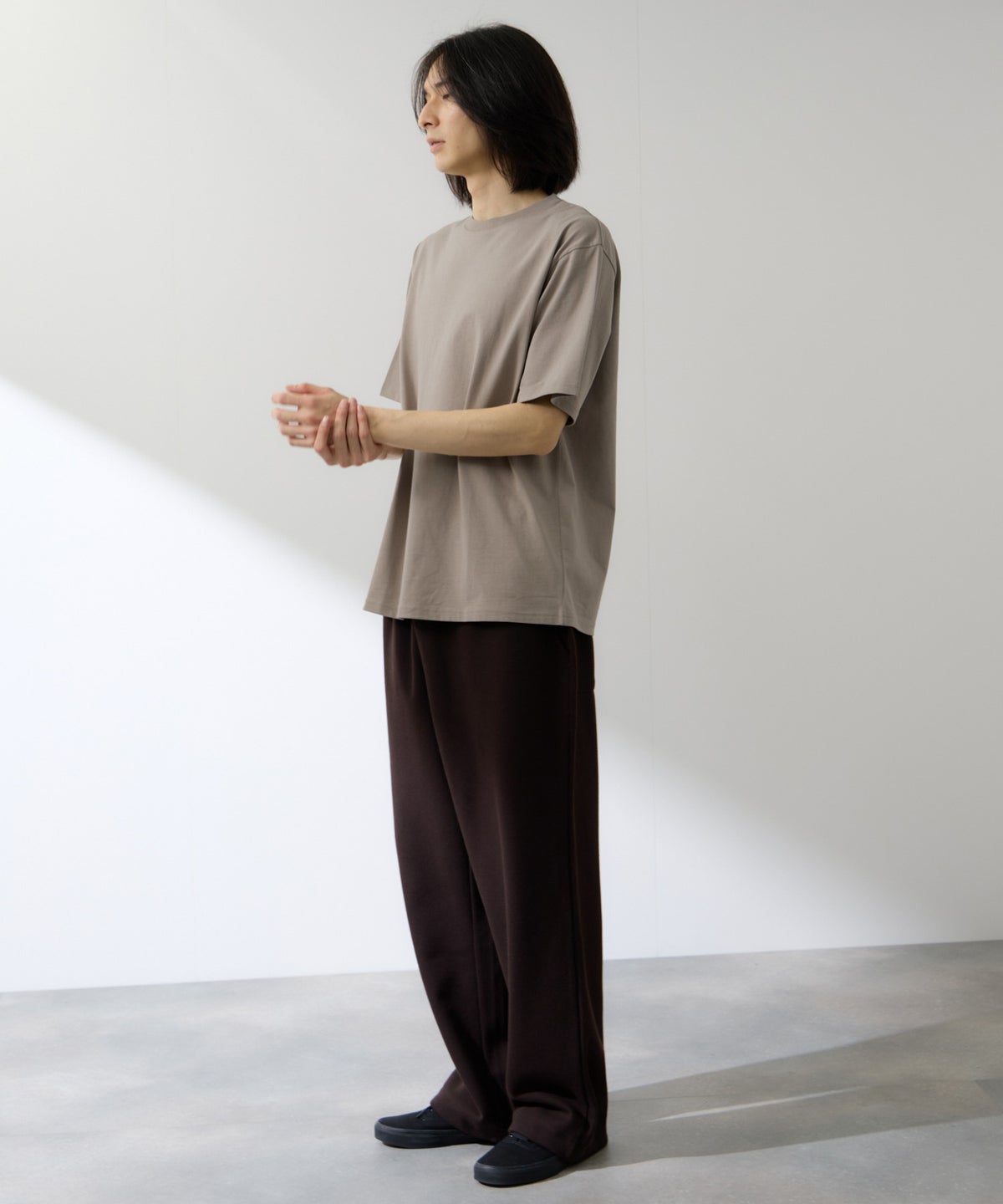 NAVY BCIコットン リラックスフィット 無地半袖Tシャツ メンズ メール便 対応商品