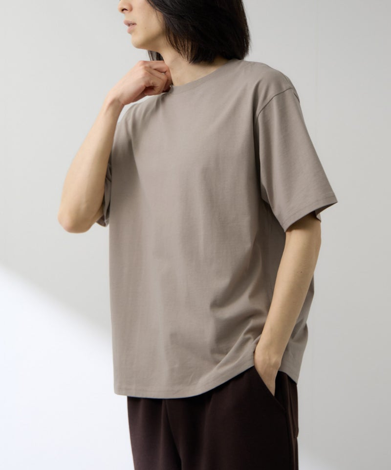 [期間限定価格]NAVY  BCIコットン リラックスフィット 無地半袖Tシャツ メンズ メール便 対応商品商品画像-31