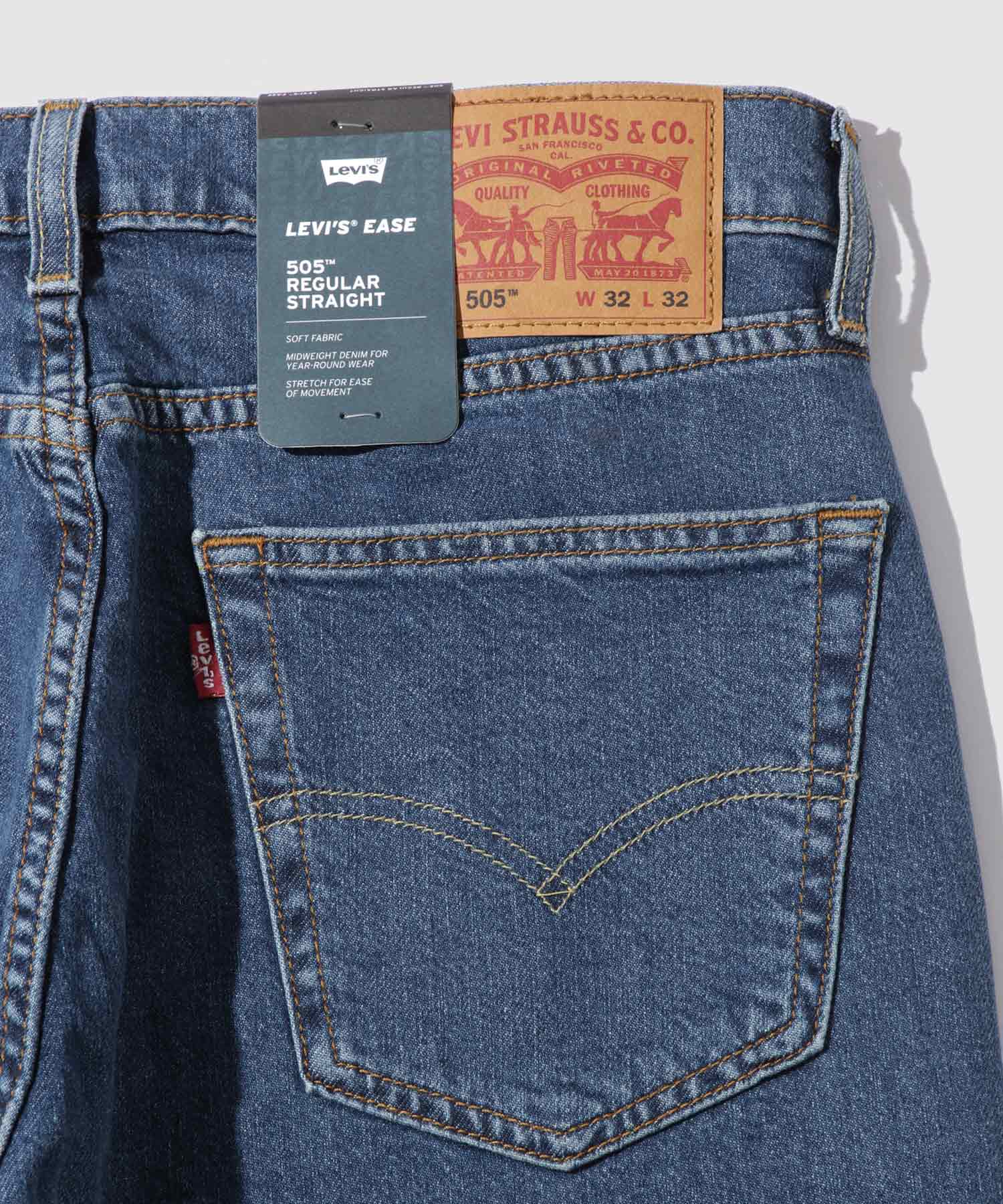 Levi's(R) 505(TM) レギュラーフィット ジーンズ メンズ