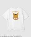 サンリオキャラクターズ 日焼けキャラクターサガラ刺繍 Tシャツ レディース メール便 対応商品商品サムネイル-5