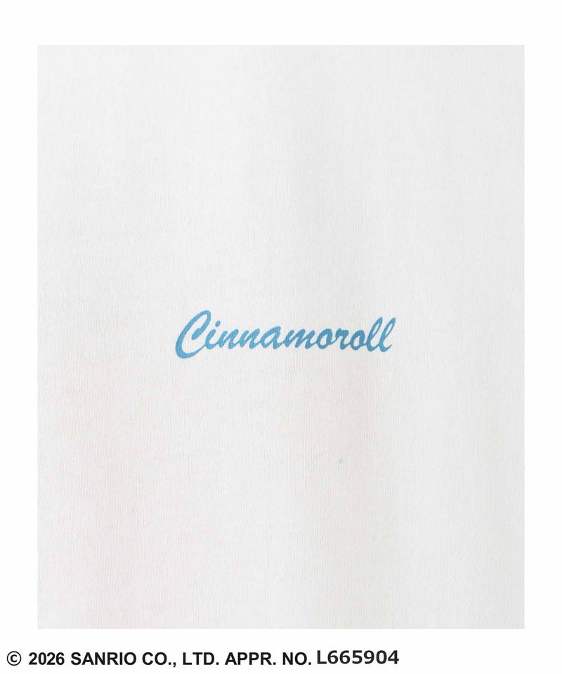 サンリオキャラクターズ 日焼けキャラクターサガラ刺繍 Tシャツ レディース メール便 対応商品商品画像-9