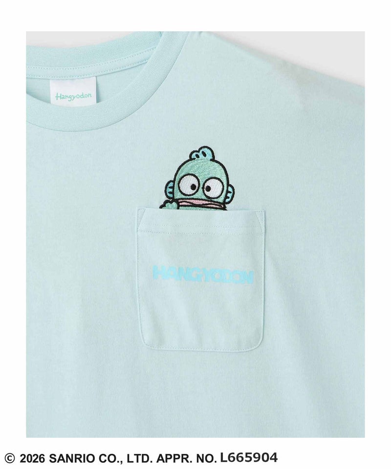 サンリオキャラクターズ ポケット刺繍キャラクターTシャツ レディース メール便 対応商品商品画像-12