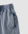 NAVY  SARARI ニットデニム ケミカルウォッシュ イージーショートパンツ キッズ商品サムネイル-5