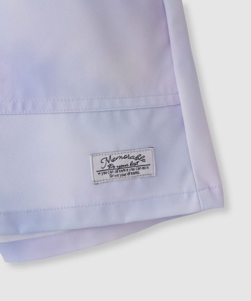 NAVY  SARARI タイダイ柄 ベイカーポケット キュロットパンツ キッズ商品画像-6