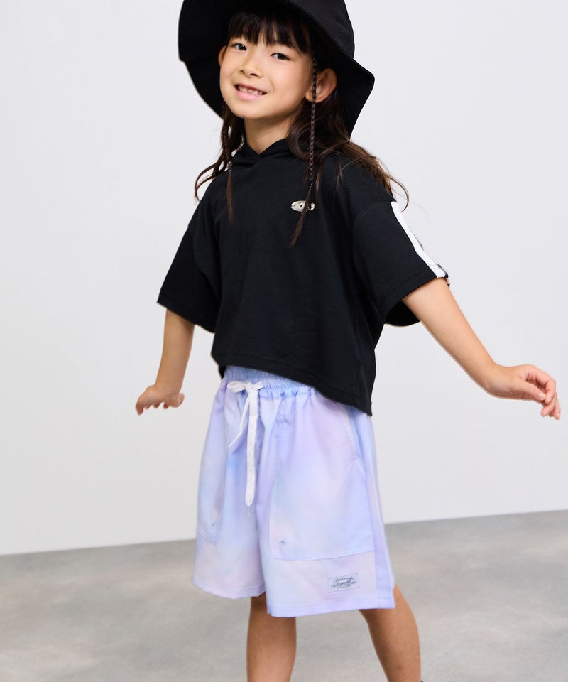 [値下げ]NAVY  SARARI タイダイ柄 ベイカーポケット キュロットパンツ キッズ商品画像-11