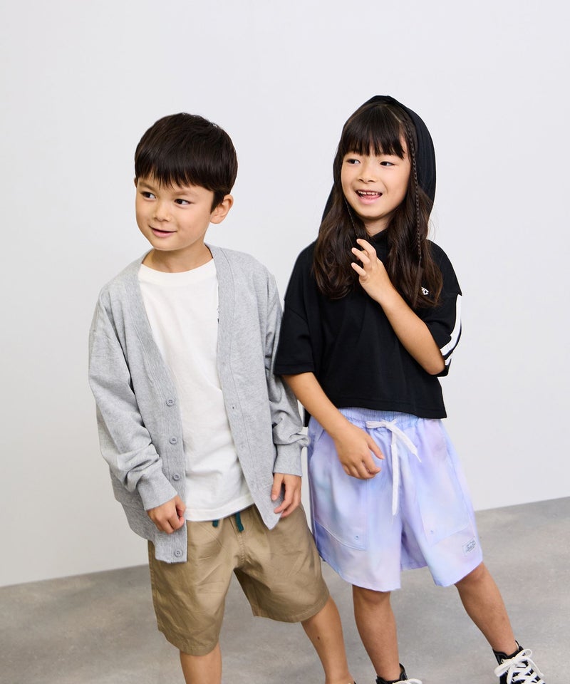 [値下げ]NAVY  SARARI タイダイ柄 ベイカーポケット キュロットパンツ キッズ商品画像-13