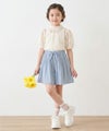 NAVY  SARARI けしプリーツ キュロットパンツ キッズ商品サムネイル-3