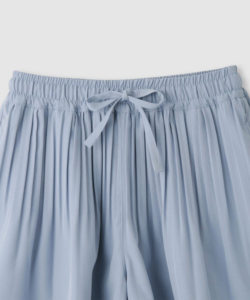 NAVY  SARARI けしプリーツ キュロットパンツ キッズ商品画像-8