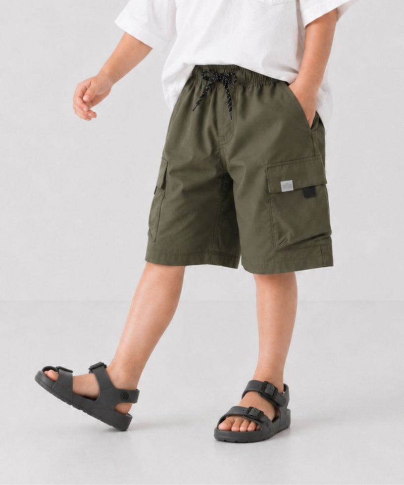 NAVY  カーゴショートパンツ キッズ商品画像-1