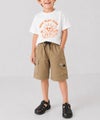 NAVY  カーゴショートパンツ キッズ商品サムネイル-3