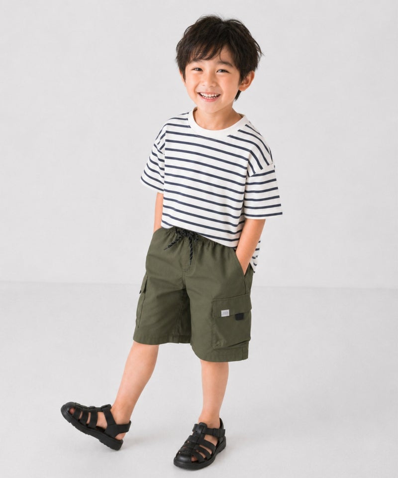 NAVY カーゴショートパンツ キッズ商品画像-4