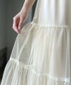 Classical Elf ふわっと愛らしく。チュールティアードロングスカート商品サムネイル-22