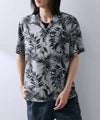 NAVY SARARI レーヨンアロハプリントシャツ メンズ商品サムネイル-3