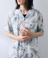 NAVY SARARI レーヨンアロハプリントシャツ メンズ商品サムネイル-8