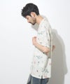 NAVY SARARI レーヨンアロハプリントシャツ メンズ商品サムネイル-8