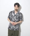 NAVY SARARI レーヨンアロハプリントシャツ メンズ商品サムネイル-13