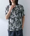 NAVY SARARI レーヨンアロハプリントシャツ メンズ商品サムネイル-14