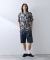 NAVY SARARI レーヨンアロハプリントシャツ メンズ商品サムネイル-15