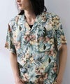 NAVY SARARI レーヨンアロハプリントシャツ メンズ商品サムネイル-18