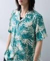 NAVY SARARI レーヨンアロハプリントシャツ メンズ商品サムネイル-20