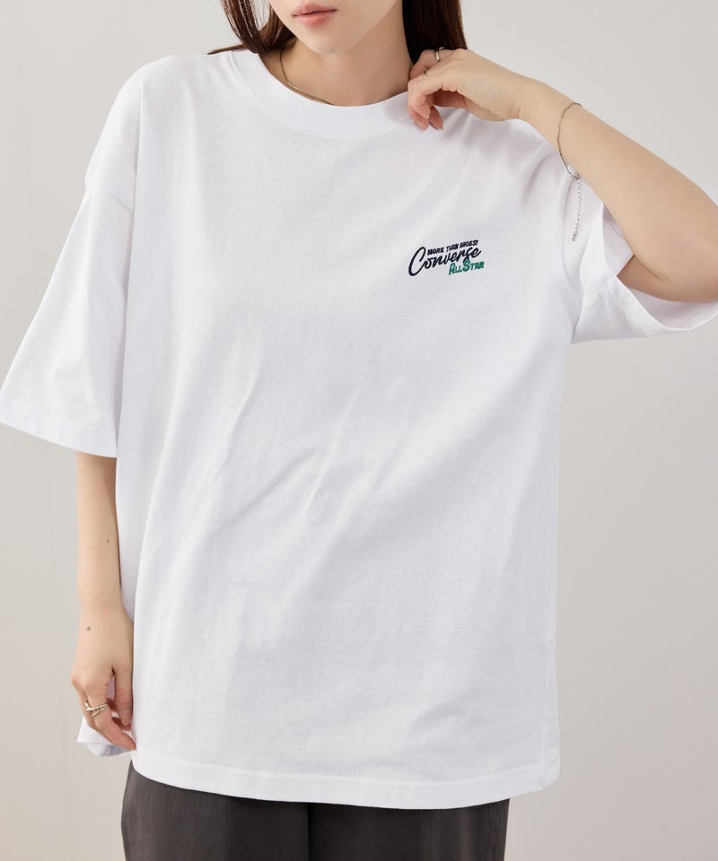 CONVERSE  サガラ刺繍Tシャツ メンズ メール便 対応商品商品画像-5