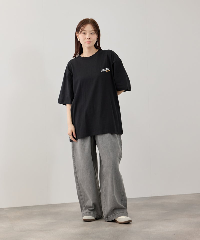 CONVERSE  サガラ刺繍Tシャツ メンズ メール便 対応商品商品画像-11