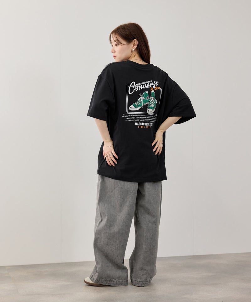 CONVERSE  サガラ刺繍Tシャツ メンズ メール便 対応商品商品画像-12