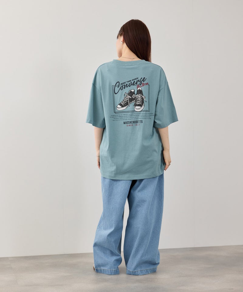 CONVERSE  サガラ刺繍Tシャツ メンズ メール便 対応商品商品画像-16