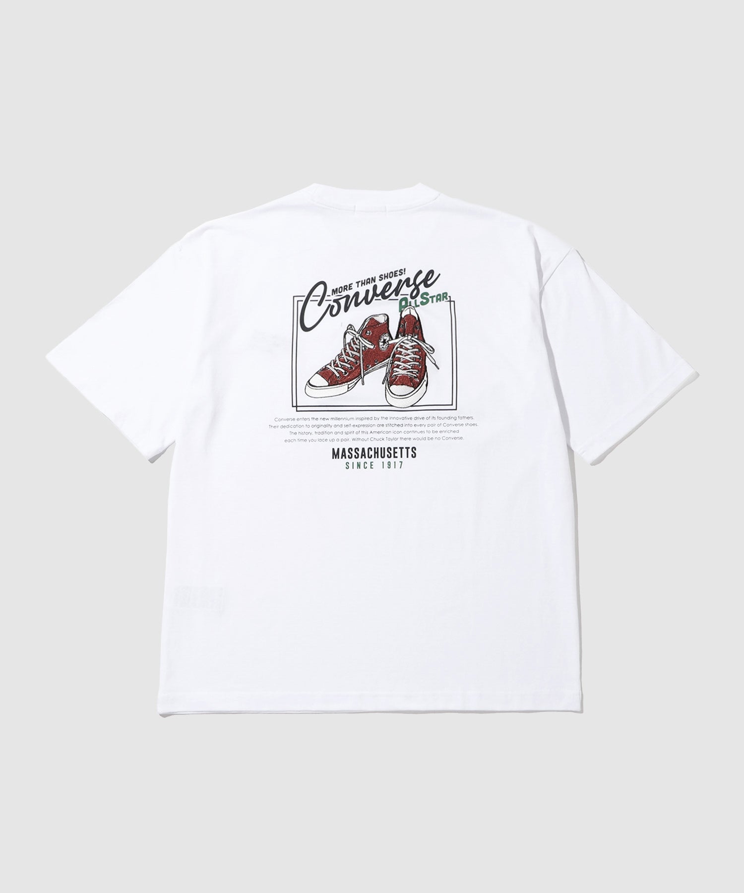 CONVERSE サガラ刺繍Tシャツ メンズ