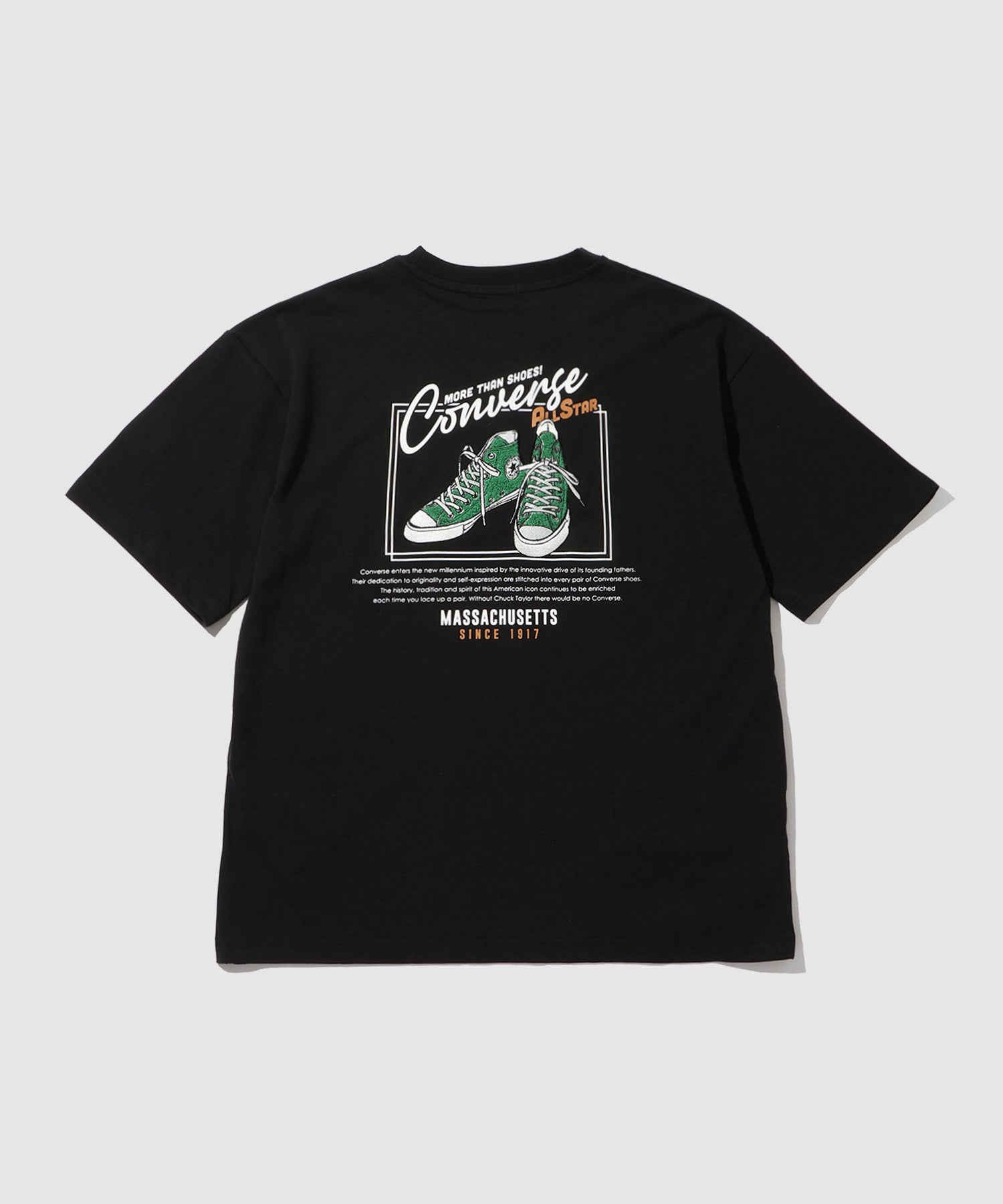 CONVERSE サガラ刺繍Tシャツ メンズ