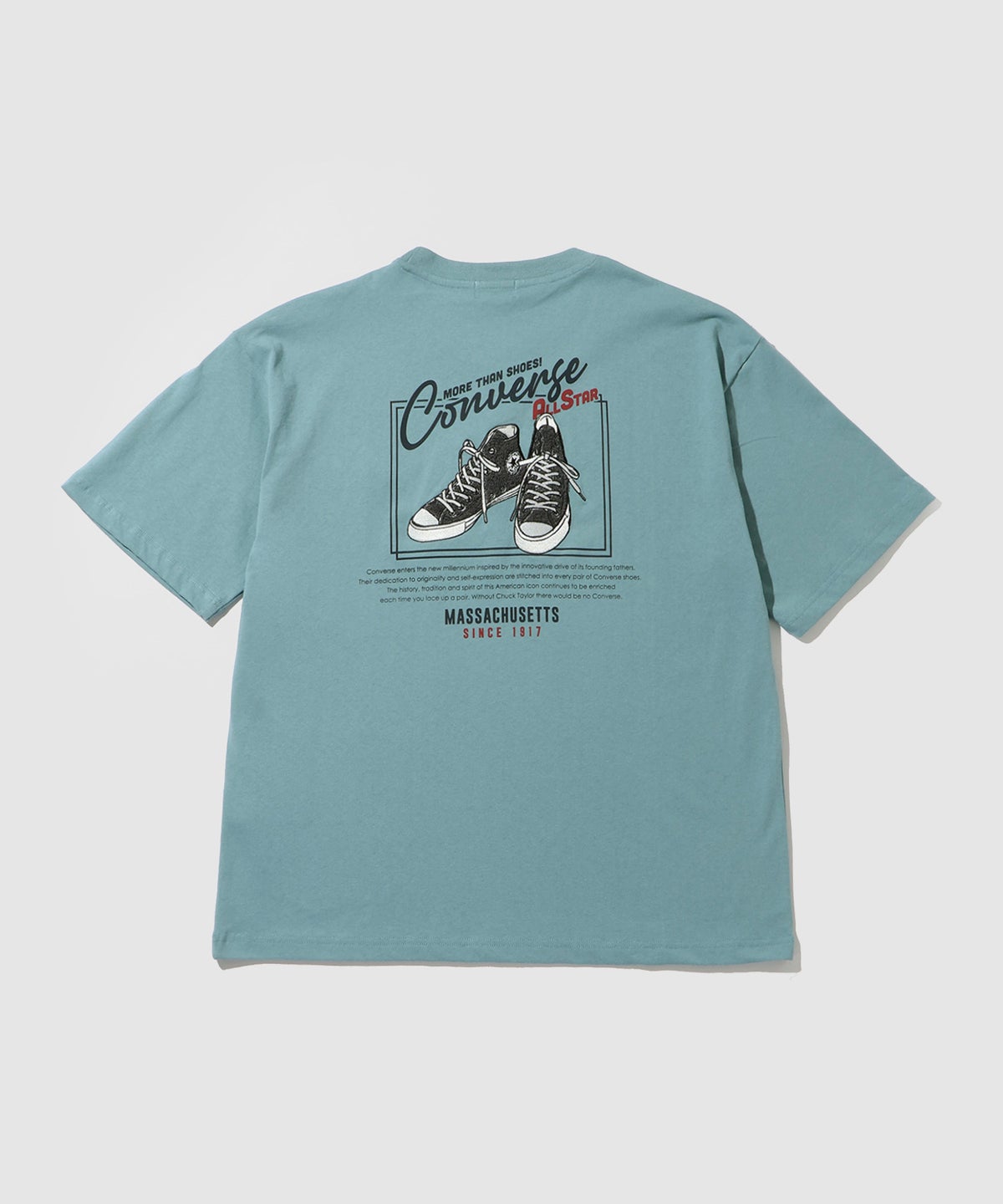 CONVERSE サガラ刺繍Tシャツ メンズ メール便 対応商品