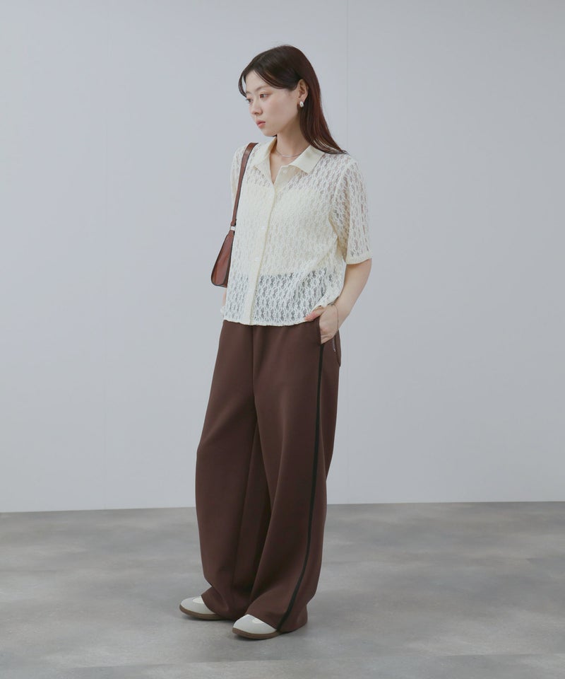 Free Nature 総レースミニシャツ レディース商品画像-12