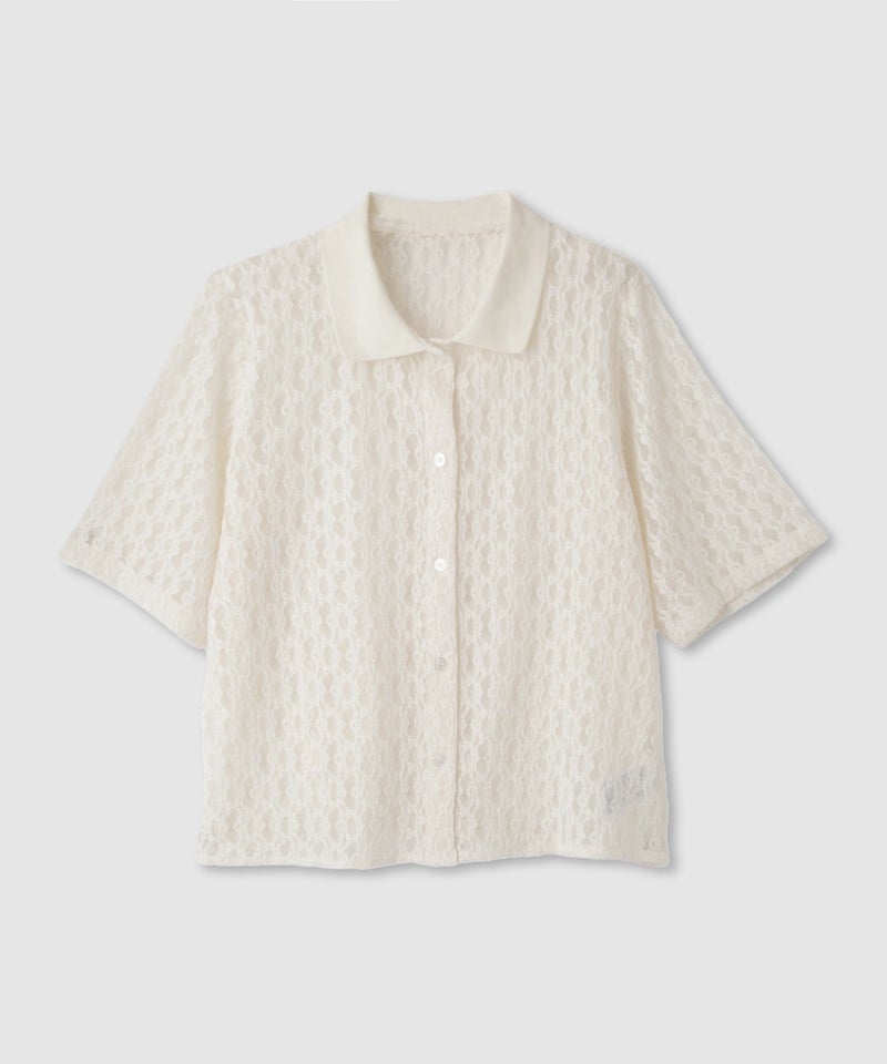 Free Nature  総レースミニシャツ レディース商品画像-14