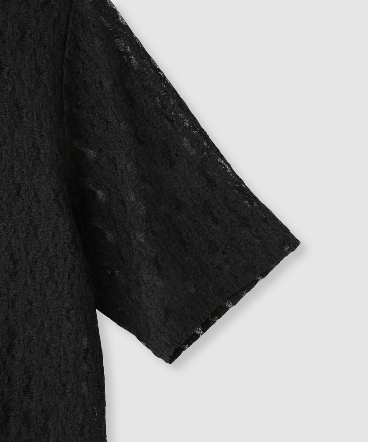 Free Nature 総レースミニシャツ レディース